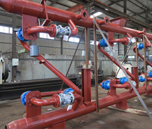 步進(jìn)梁柔性裝置(連箱)